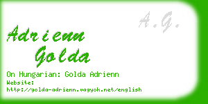 adrienn golda business card